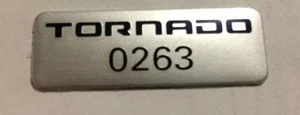 Genuine Ford BA BF Build Number Badge FPV F6 Tornado 0263 - Picture 1 of 1