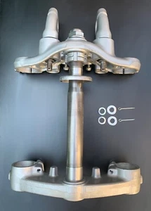 Yamaha Virago XV1100 Bj 1989 Vollgabeljoch mit Lenkerklemmen gerade  - Bild 1 von 6