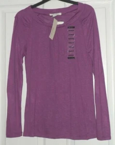 *CAMISA TOP KNETH COLE PUNTO TALLA S - M NEGRA AZUL MORADA LIGERA NUEVA CON ETIQUETAS - Imagen 1 de 4