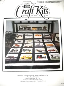 Transportation Quilt Pattern 66 x 84 by Better Homes and Gardens 01138 - Picture 1 of 1