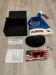Oakley Radar EV Custom Florida Gators Style New Prizm Ruby Polarized Sunglasses - Picture 1 of 5