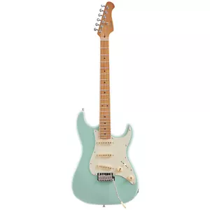 Artist STMVG Seafoam Green Electric Guitar w/ Single Coil Pickups - Picture 1 of 7