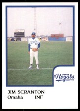 1986 ProCards Jim Scranton Omaha Royals #JISC