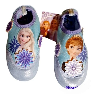 Disney Frozen Anna & Elsa Zapatos de Agua-7/8-Niño Pequeño-Azul Foto 1 de 4