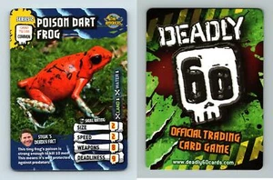 Poison Dart Frog #72/165 Deadly 60 Series 2 Common TCG Card - Picture 1 of 1
