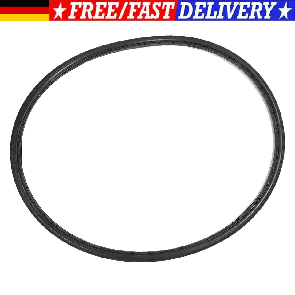 (Schwarz)Vollgummireifen 28 Zoll Vollgummireifen Fahrrad 700 X 23C Fahrrad - Bild 1 von 2