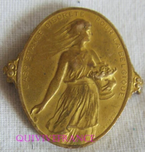 BG11976 - BADGE insigne ASSISSTANCE DISCRETE POUR LA BELGIQUE 1914-1915 - Picture 1 of 2
