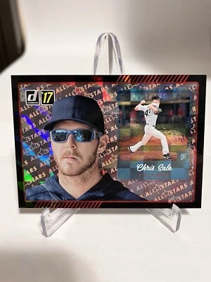 Chris Sale 2017 Donruss All Stars Black #d /25 Red White Sox Foto 1 de 4