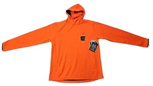 Realtree Hunting Orange Youth Tech Hoodie Built-in Neck Gaiter Scent Control XL - Picture 1 of 10