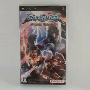 BANDAI NAMCO 2009 Soulcalibur Broken Destiny PlayStation Portable PSP Used Japan - Picture 1 of 12