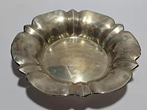 M24-16-9 große Schale Silber 835 Halbmond-Krone Silberschmied Pröpsting - Bild 1 von 5