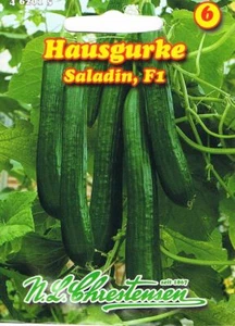 Pepino doméstico Chrestenen - Saladino, F1 semillas de invernadero pepino 462015 - Imagen 1 de 1
