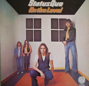 Status Quo On The Level Australia Vertigo issue 12'' vinyl Lp 1975 rare UK rock - Picture 1 of 4