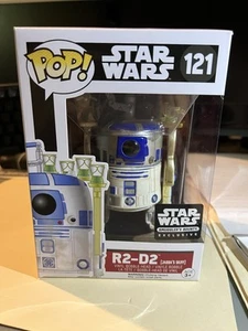 Funko Pop Star Wars #121 R2-D2 (Jabba’s Skiff) (Smuggler’s Bounty Exclusive) - Picture 1 of 8