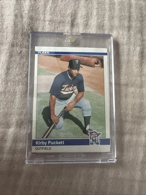1984 Fleer Update #U-93 Kirby Puckett Rookie Card RC HOF *Near Mint or Better* - Image 1 of 4