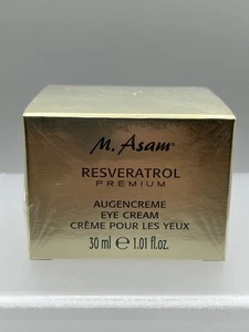M. Asam Resveratrol Premium Eye Cream 1.01 oz  30 ml New Sealed Box - Bild 1 von 5