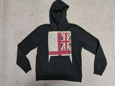 Denim&Supply Ralph Lauren Hombre Sudadera con Capucha Usada, Regular Grande, Desteñida... Foto 1 de 4