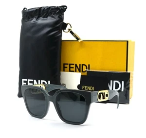 ¡NUEVO! GAFAS DE SOL FENDI FE40063I 20A GRIS AUTÉNTICAS - Imagen 1 de 12