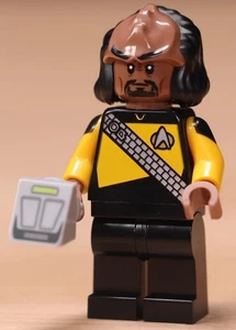 LEGO Lieutenant Worf Minifig from Star Trek USS Enterprise 10356, NEW - Picture 1 of 2