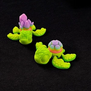 Luminous Turtle Mobile Toy Lights up at Night 3D Printing Turtle Kids Toy - Picture 1 of 14