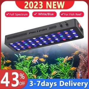 Saltwater Aquarium Light 165W Full Spectrum LED Reef Coral Light for Marine Fish - Picture 1 of 12