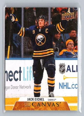 2020-21 Upper Deck #C130 Jack Eichel UD Canvas - Image 1 of 2