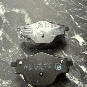 Set pastiglie freno posteriori 4x pastiglie non montate indicatore di usura - Eicher Premium A22520N - Foto 1 di 4