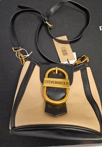 Borsa Steve Madden - tasche interne aperte e con cerniera - 7 x 7,5 x 4,5" - NUOVA con etichette - FS - Foto 1 di 4