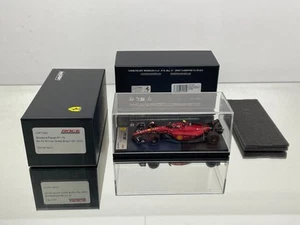LOOKSMART LSF1043 FERRARI F1-75 WINNER GB GP 2022 #55 SAINZ -1:43- GOOD IN BOX - Picture 1 of 11