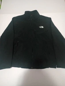 The North Face Windwall Jacket Adult L Black Full Zip Wind Resistant Zip Pockets - Picture 1 of 9
