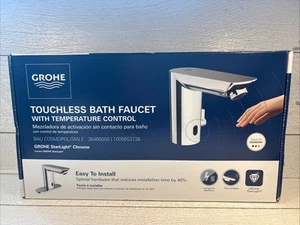 Rubinetto bagno touchless Grohe Bau Cosmopolitan E36466000 Starlight cromato #89 - Foto 1 di 4