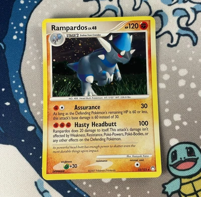 Rampardos 33/123 Cosmos Holo Rare Diamond & Pearl Mysterious Treasures NM/LP - Image 1 of 3