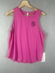 Camiseta sin mangas Lululemon cuello alto run and train calce clásico para mujer talla 12 rosa - Imagen 1 de 7