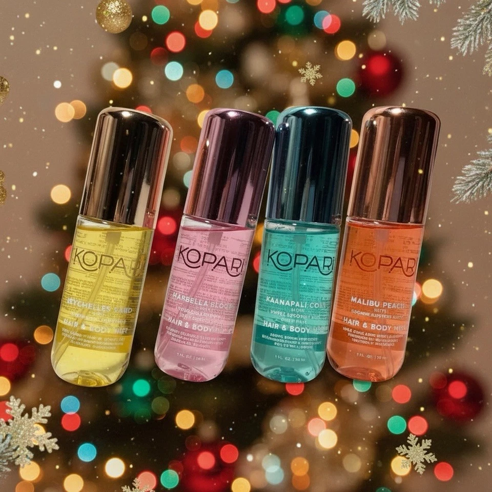 Kopari волос и тела туман набор из 4|30 мл каждый тропический ароматы новый $16 Рекомендуемая розничная цена производителя каждый - Изображение 1 из 1