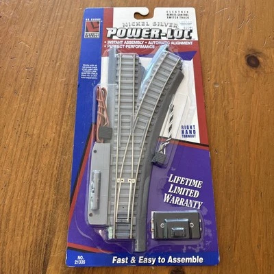 Trenes realistas Interruptor HO Pista Power Loc Desvío derecho Escala 21335 HO Foto 1 de 2