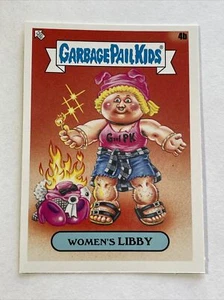 Tarjeta base Garbage Pail Kids 2020 35 aniversario mujer Libby #4b - Imagen 1 de 2