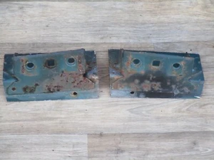 87-93 MUSTANG 5.0 SWAY BAR MOUNTING BRACKETS METAL REPAIR SECTION OEM 90 7UP - Bild 1 von 9