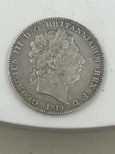 1819 LIX Great Britain Crown George III - Picture 1 of 2