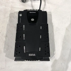CyberPower Intelligent LCD 600 VA Desktop UPS-NO Battery - Picture 1 of 4