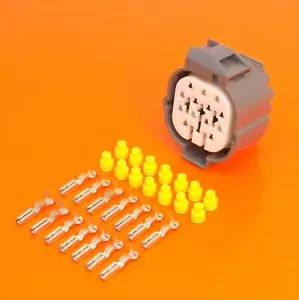 14 Pin Connector Kit HW Sealed Series to Fit Honda Chassis Wiring - Picture 1 of 5