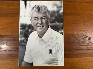 KEN VENTURI Photo TV Analyst Personally Autographed Picture, Signed - Picture 1 of 2