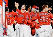 2020 Topps #19 Shohei Ohtani Los Angeles Angels Team Card
