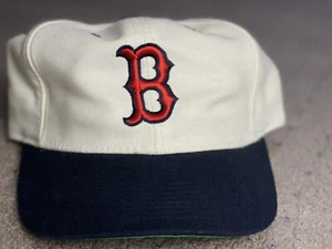 Vintage Pro Model New Era Red Sox Passform Wollkappe Größe Small Hut Neu - Bild 1 von 4