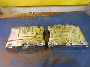 CHROME ENGINE LOADED ROCKER BOXES OEM HARLEY DAVIDSON TWIN CAM MOTORS 1999-2016 - Picture 1 of 24