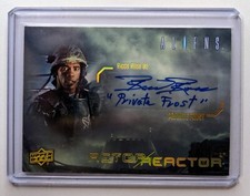 Ricco Ross As Private Frost Auto. 2018 Upper Deck Aliens Autograph