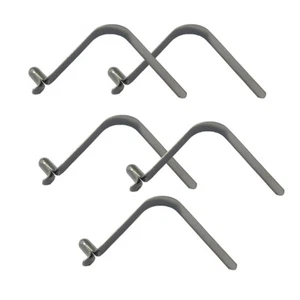 50pcs Stainless Steel 4-9mm Seawater Kayak Paddle Snap Button Spring Clips - Picture 1 of 17