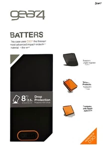 Ends 12/21 11AM PST! ZAGG Gear4 Battersea + Brompton 10.2inch iPad - Picture 1 of 3