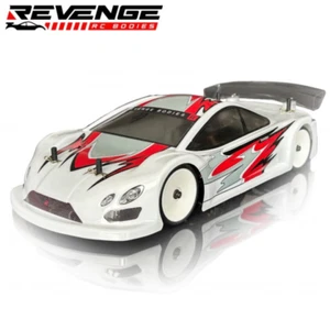 Revenge RC EQUALIZER Standard Clear Body 1/10 Touring Car 190mm Racing On-Road - Picture 1 of 11