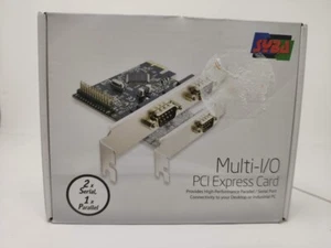 SYBA - 2 Port DB9 Serial and 1 Port DB25 Parallel PCI 32 Bit Card - SY-PCI50009 - Afbeelding 1 van 5