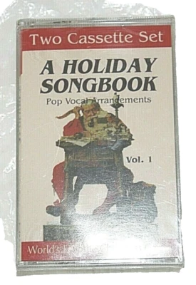 A Holiday Song Book Cassette Volume 1 Pop Vocal Arrangement Favorite Carols - Image 1 of 3
